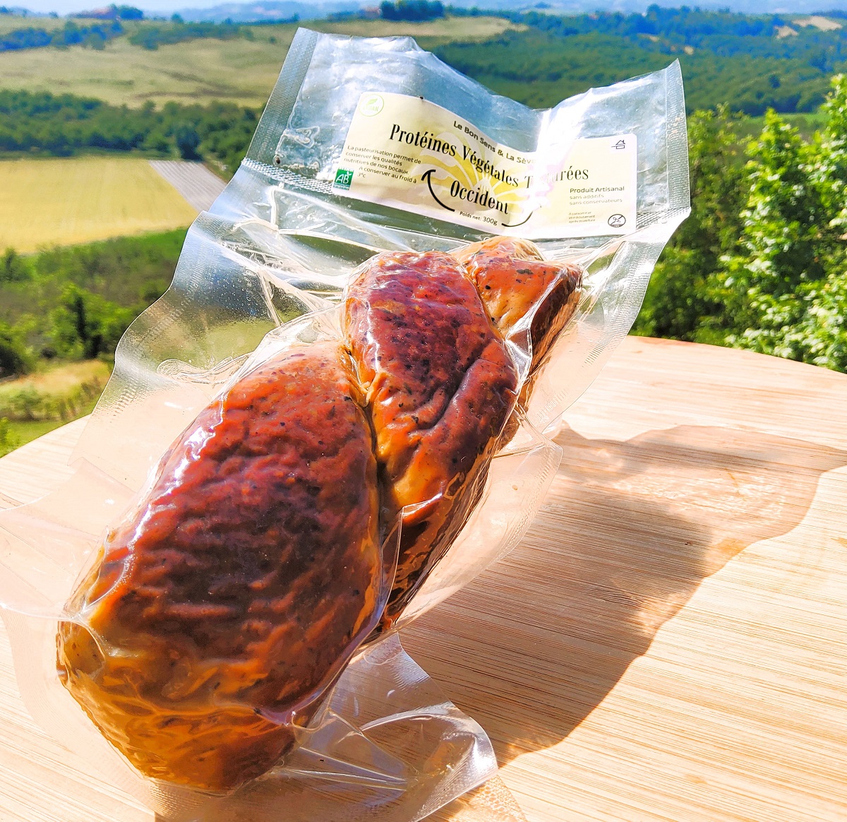 Mignon forestier bocal auberge des voyageurs restaurant Montmiral Drôme Rhone Alpes